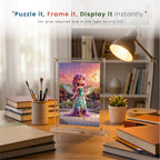 Unicorn & Angel Acrylic Frame Puzzle