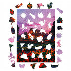 The Estate At Dusk – Unique Shape Wooden Puzzle (200 Pieces) | Mini Leaves