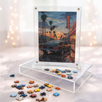 Old Mustang Acrylic Frame Puzzle- Automotive Series
