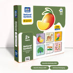 National Symbols 4 Pieces Wooden Puzzles 2+ Years