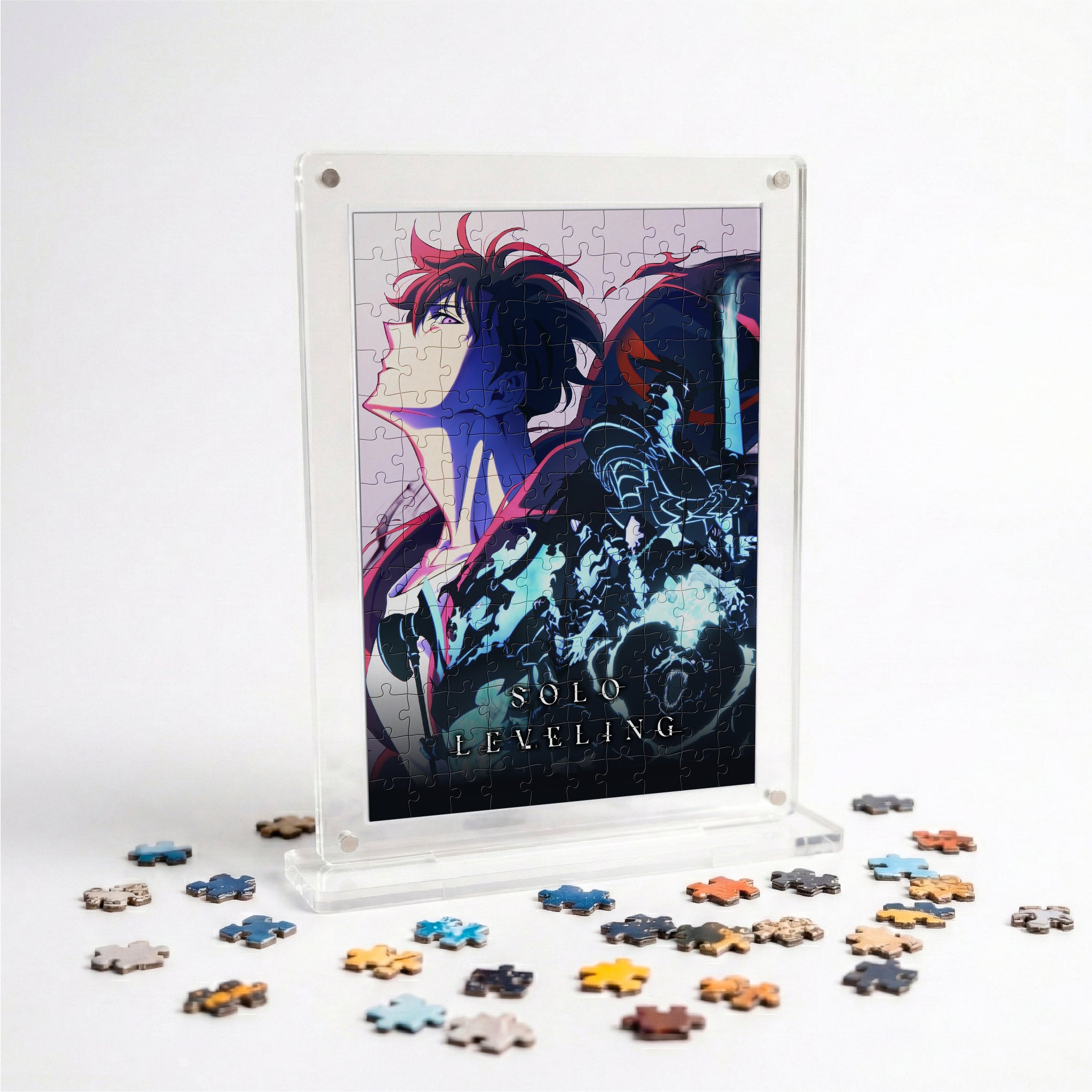 Solo Leveling Acrylic Anime Frame Puzzle | 140 Pieces | Anime Series