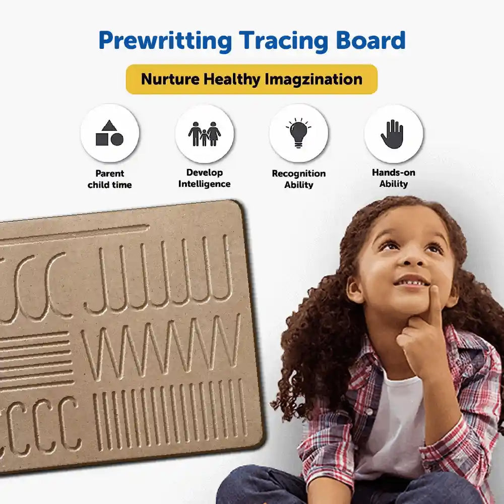 Beginner Prewriting Learning Tracing Board 2+ Years