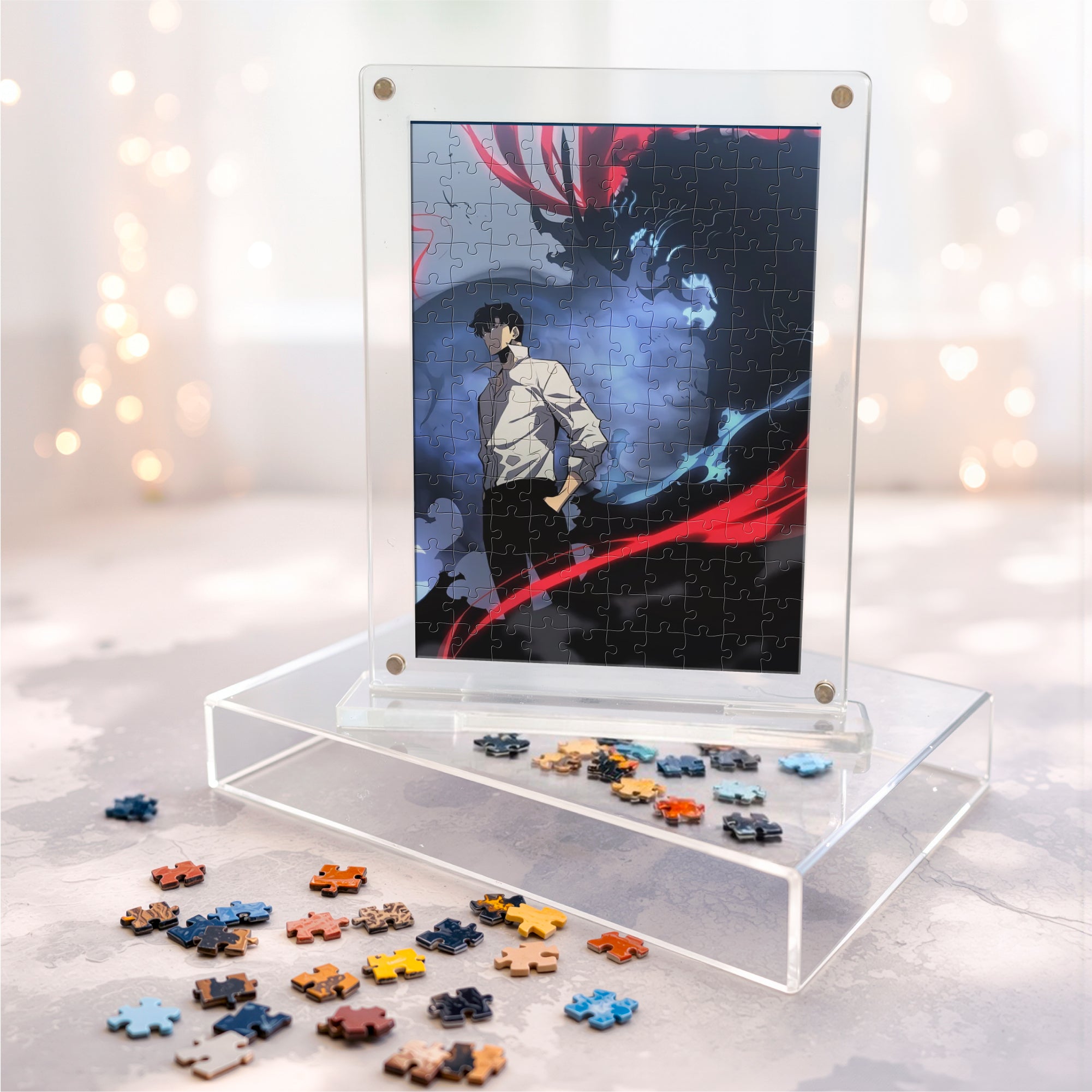 Solo Leveling Acrylic Anime Frame Puzzle | 140 Pieces | Anime Series