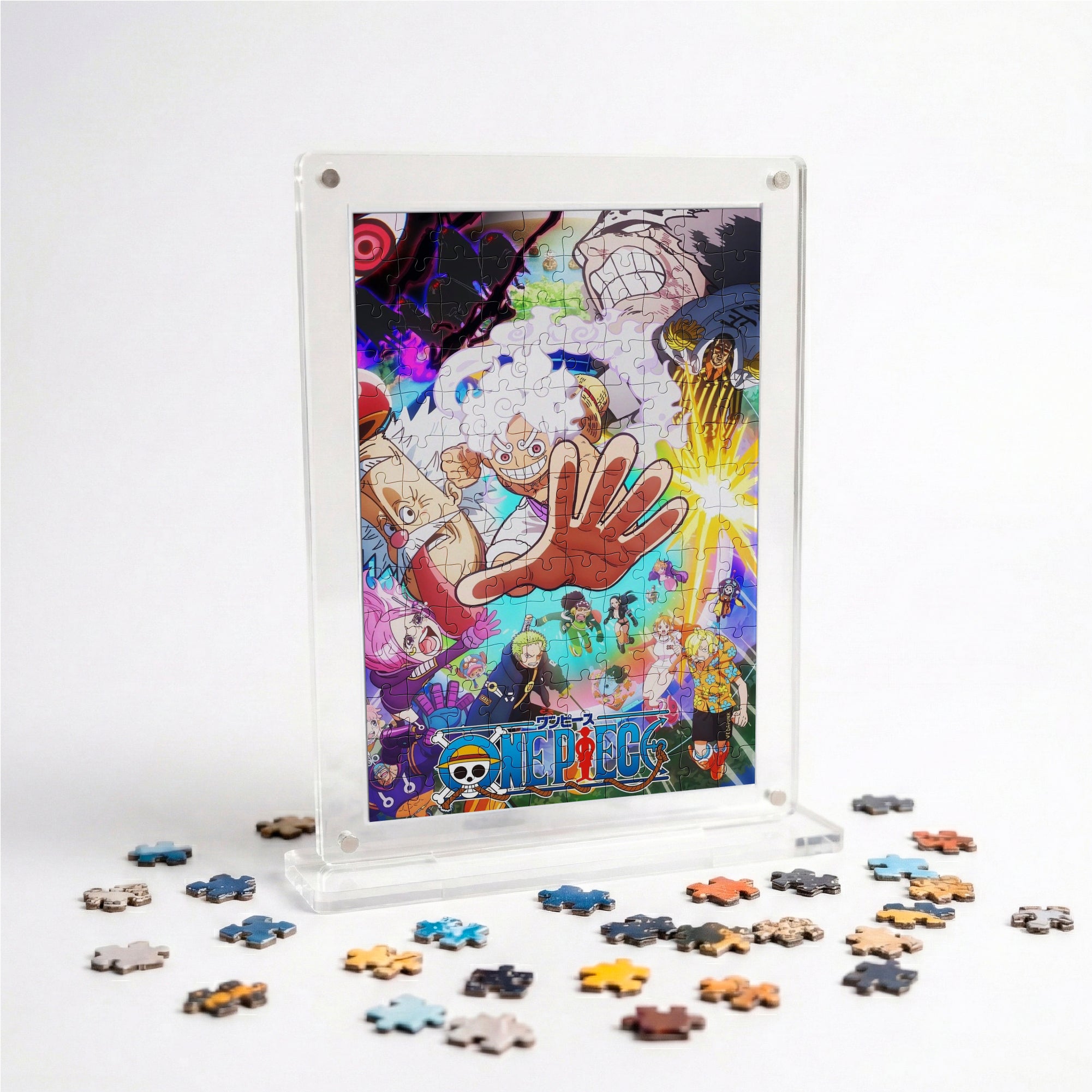 One Piece Acrylic Anime Frame Puzzle | 140 Pieces | Anime Series