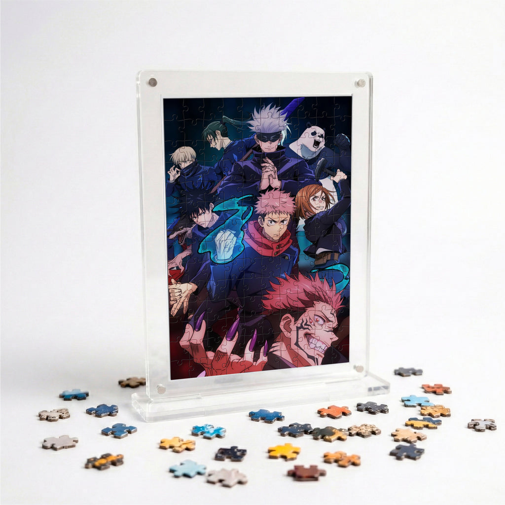 Jujutsu Kaisen Acrylic Anime Frame Puzzle |140 Pieces | Anime Series