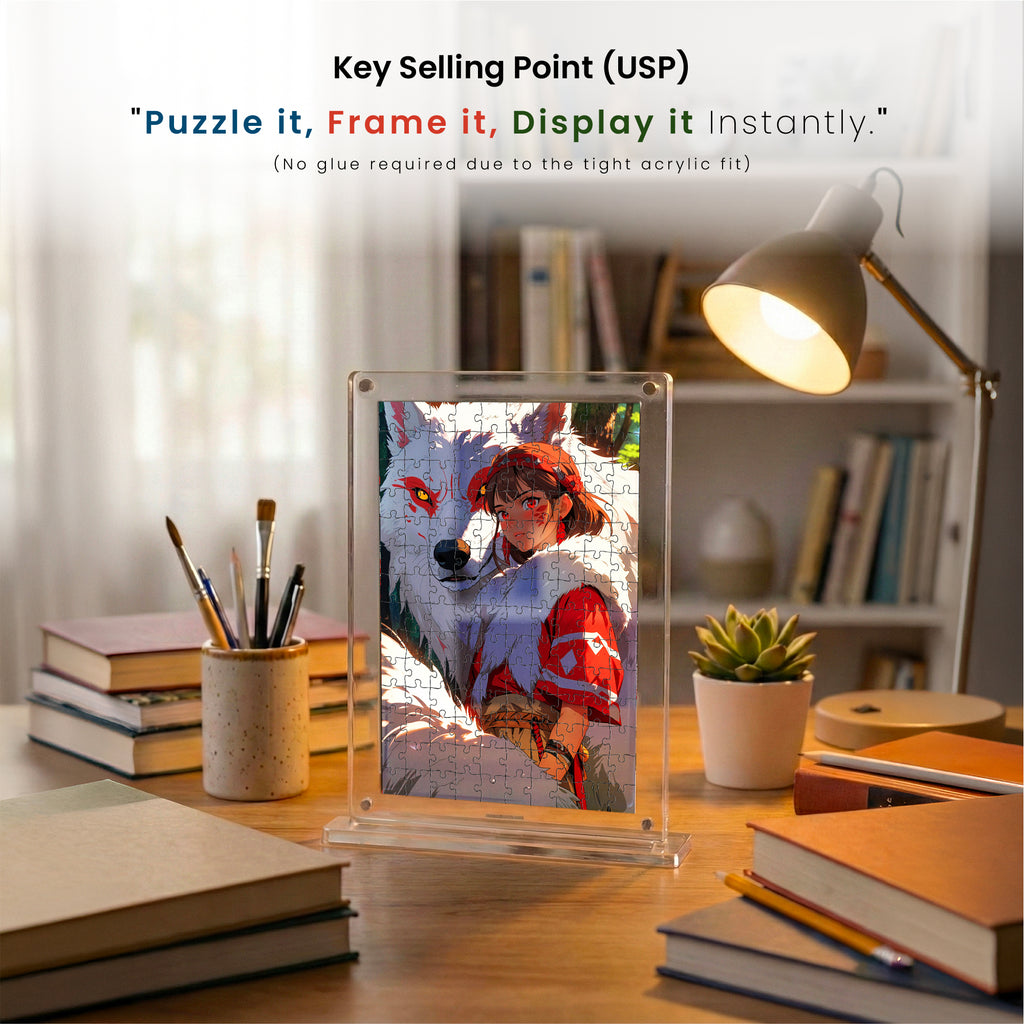 Princess Mononoke  Miniature Frame Puzzle