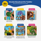 Mini Leaves™ Wooden Busy Board