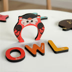 Mini Leaves Toys A-Z Animal Alphabet Wooden Puzzle Set