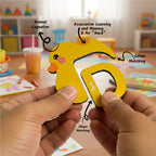 Mini Leaves Toys A-Z Animal Alphabet Wooden Puzzle Set