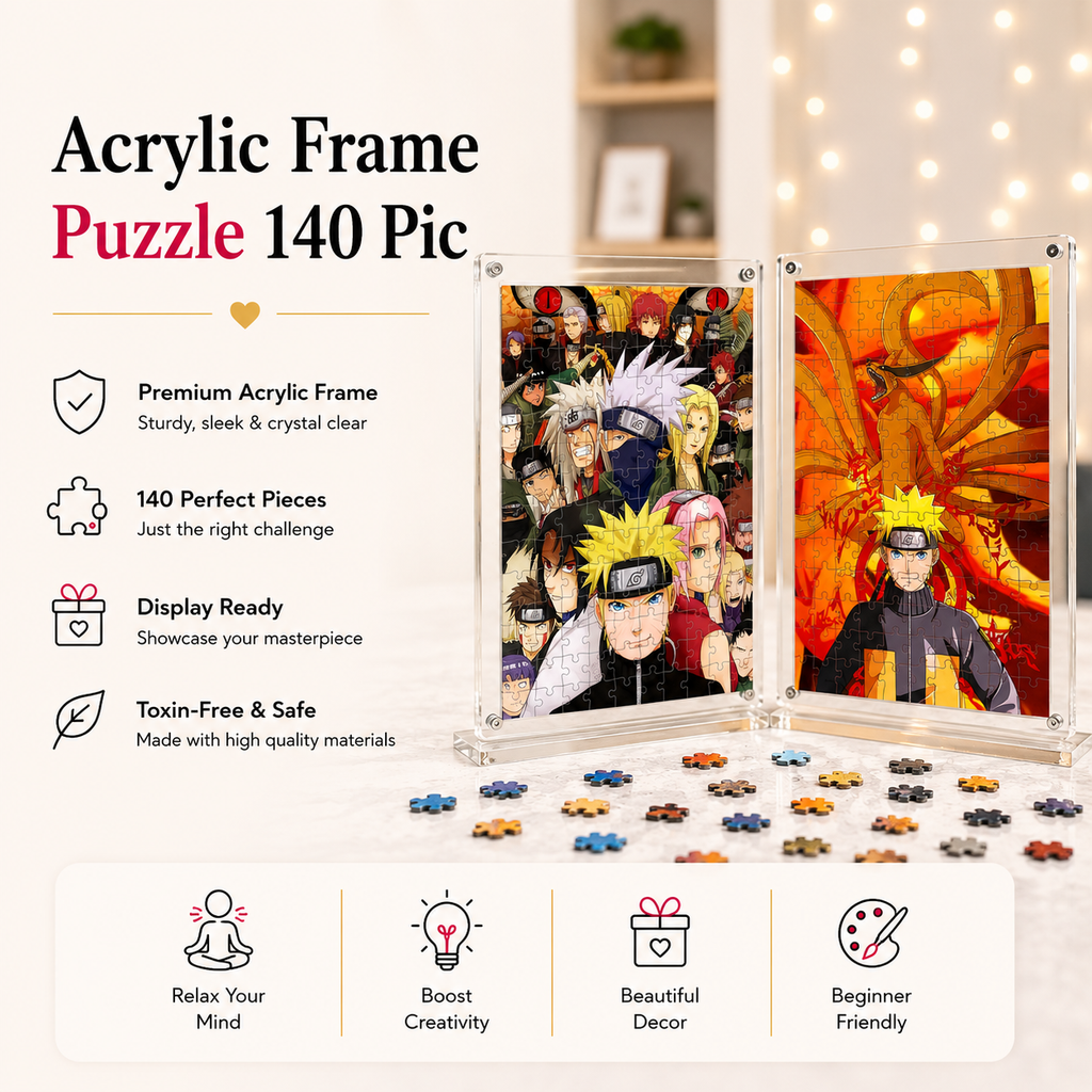 Naruto Acrylic Frame Puzzle- Anime Series