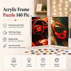 Ferrari Acrylic Automotive Frame Puzzle- Automotive Series