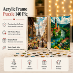 Flowers of Paris Miniature Frame Puzzle