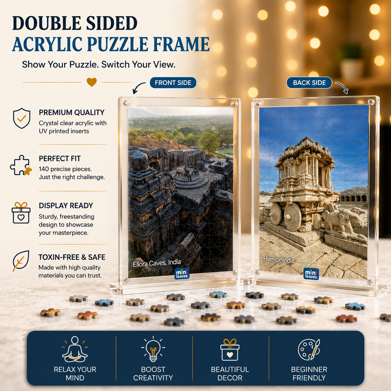 Heritage Series Acrylic Frame Puzzle