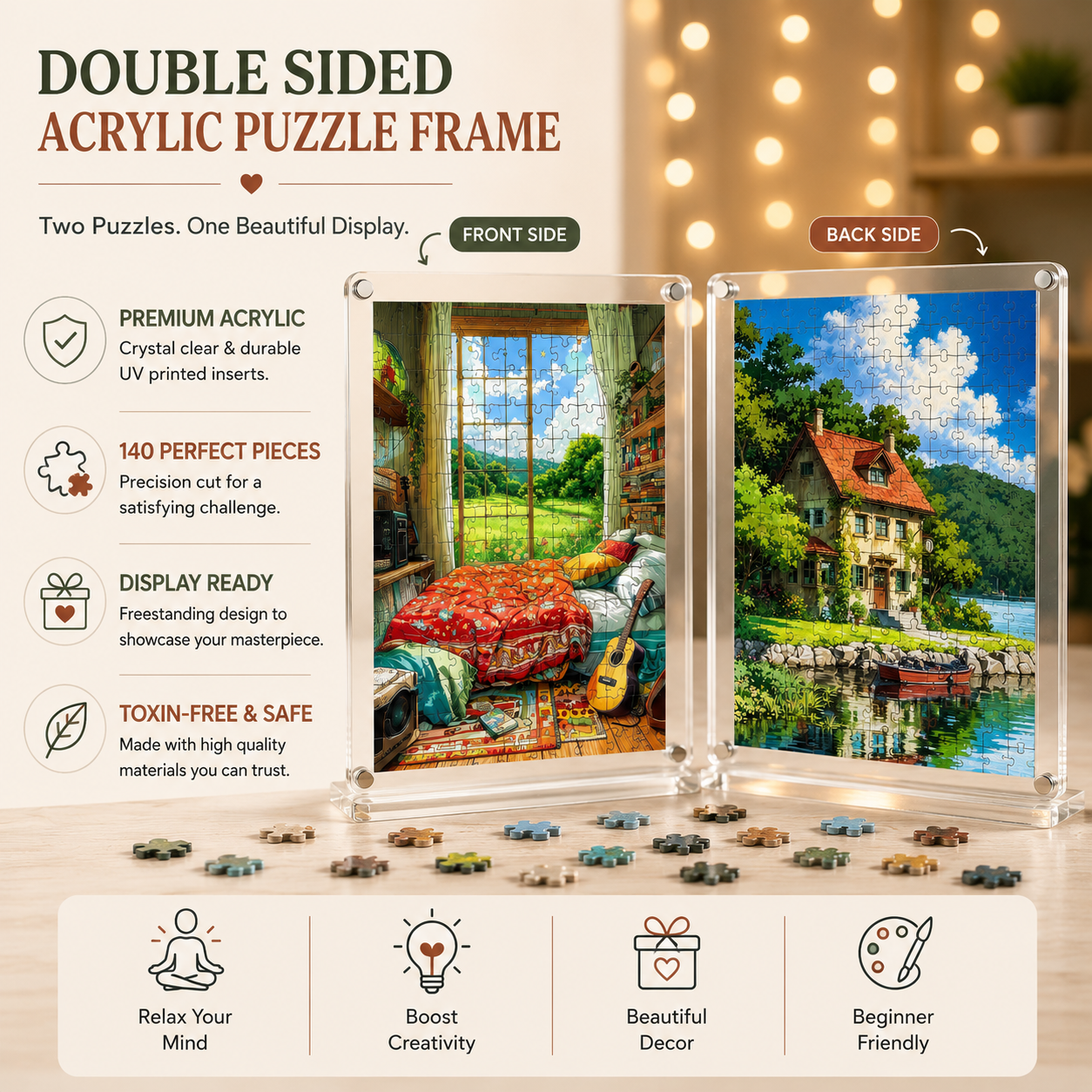 Morning Light Frame Puzzle