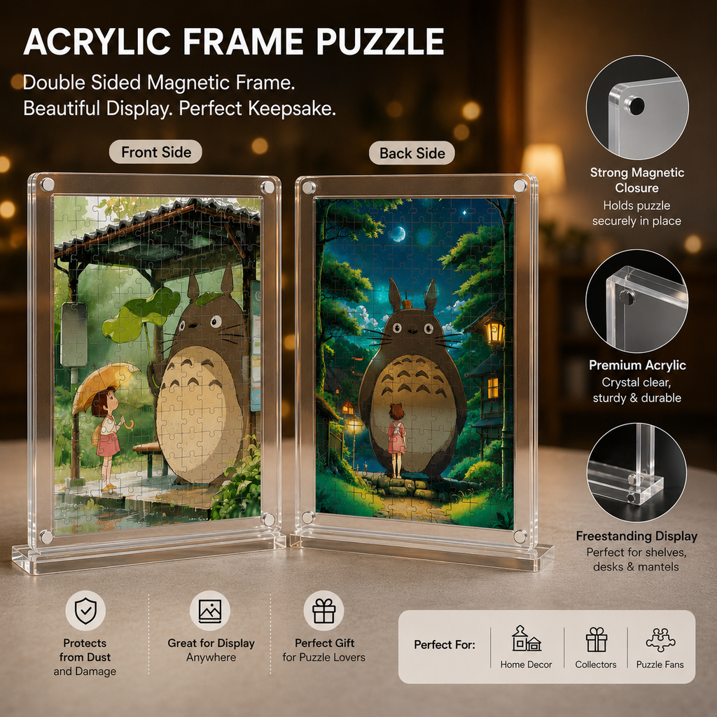 My Neighbor Totoro Frame Puzzle