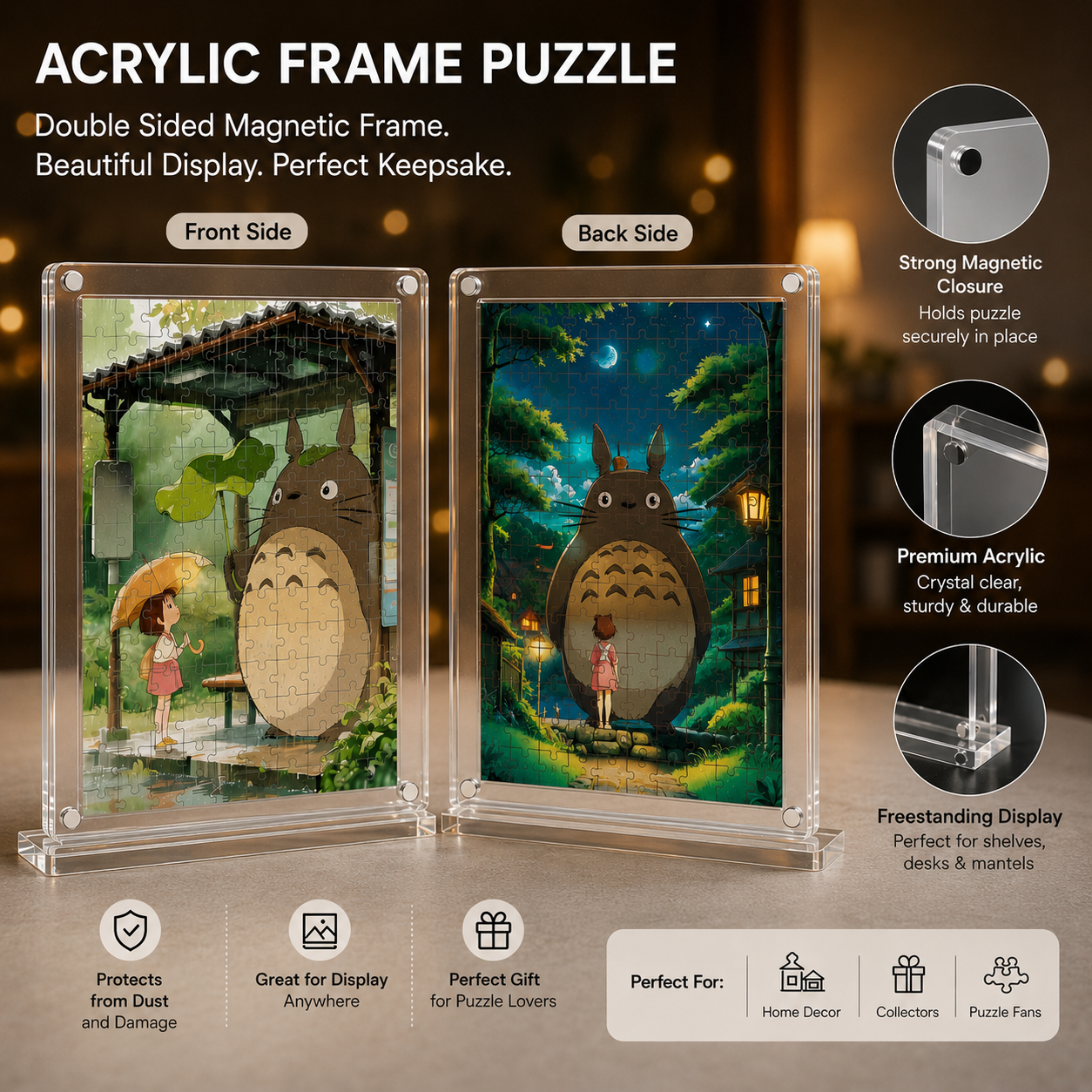 My Neighbor Totoro Frame Puzzle