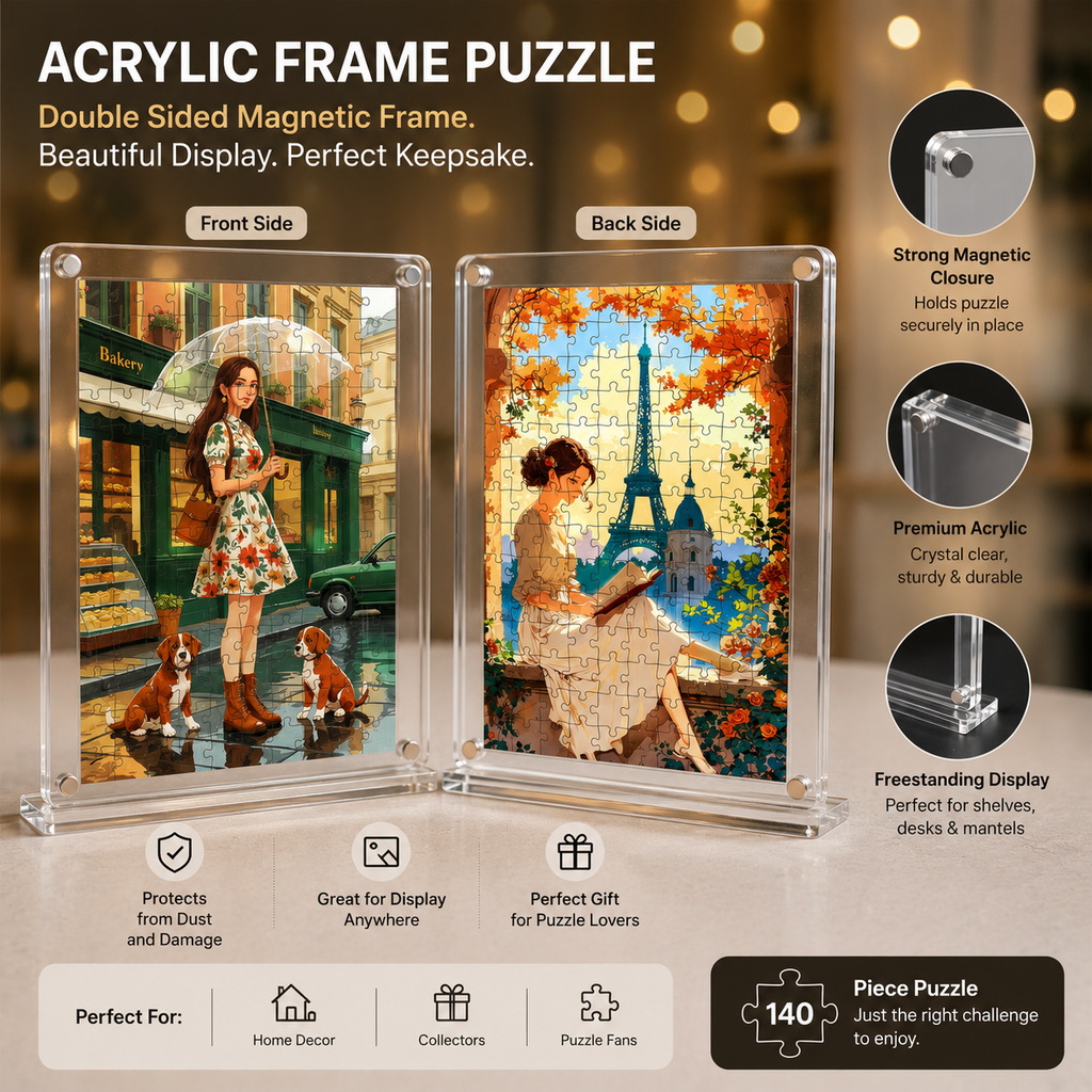 Parisian Stroll Frame Puzzle