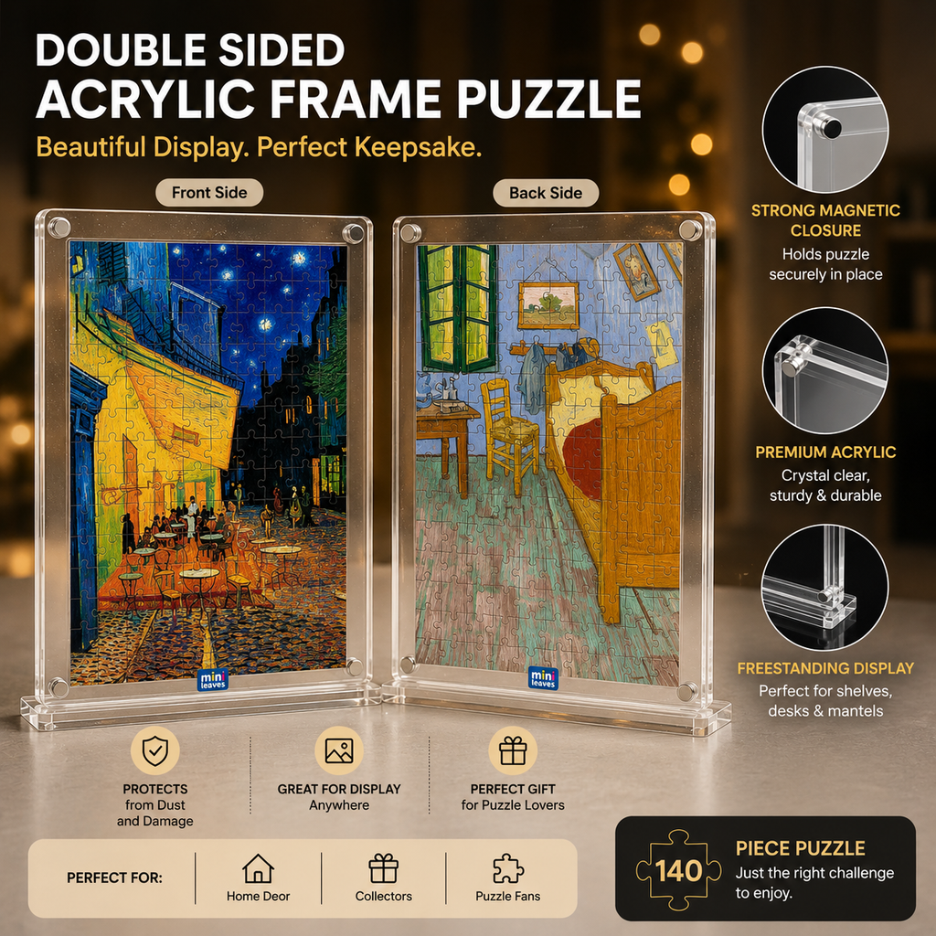 Van Gogh Series Acrylic Frame Puzzle