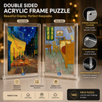 Van Gogh Series Acrylic Frame Puzzle