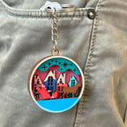 Mini Leaves™ DIY Wooden Keychain Art & Craft Set