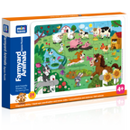 Farmyard Animals Jigsaw Puzzles 3+ Years - Mini Leaves