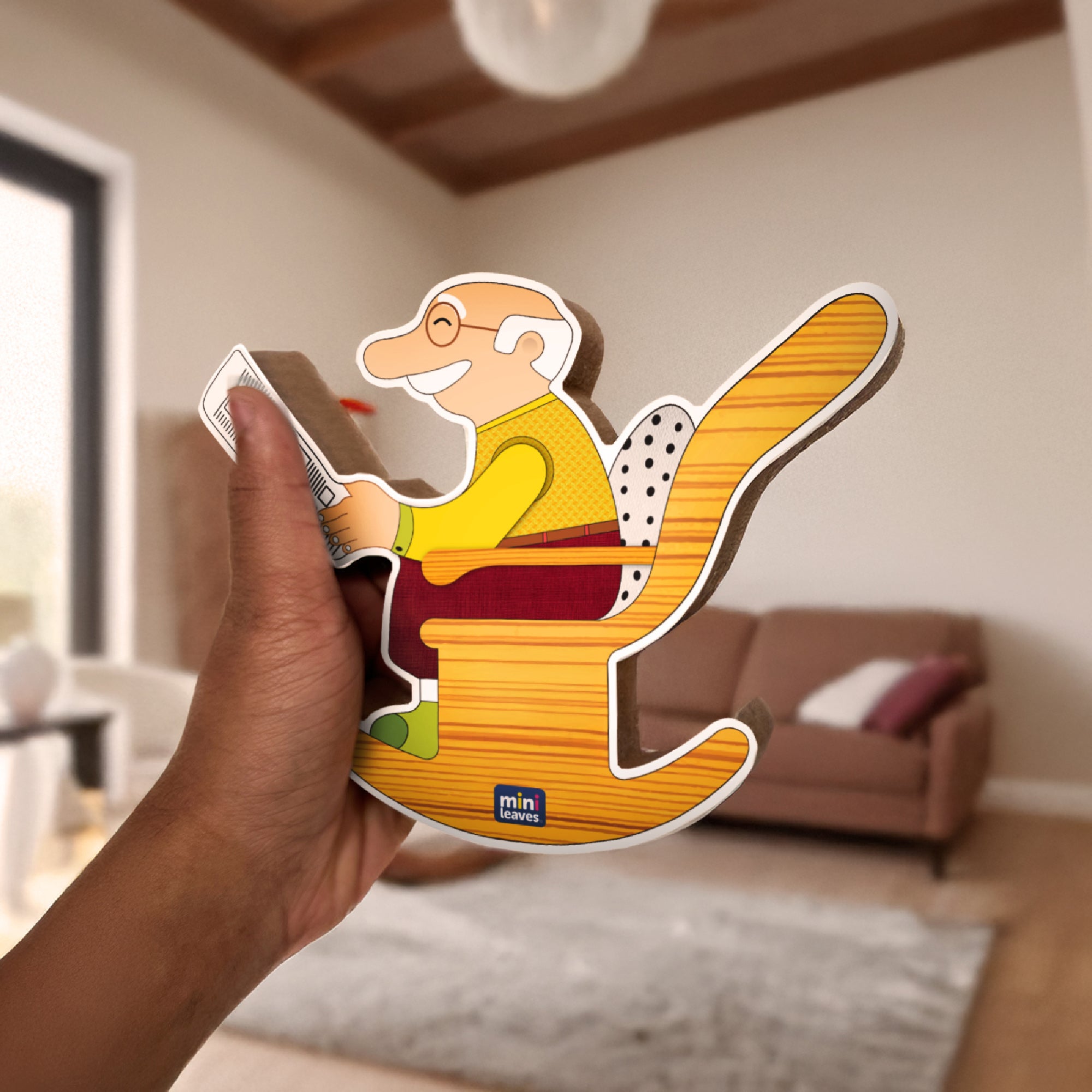 Mini Leaves Balancing Grandpas Balancing Toys | Multiplayers Fun Games for Indoor