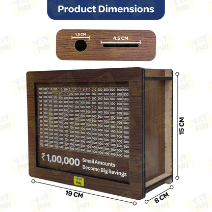 YaY Play 1,00,000 Rupees Money Saving Challenge Box