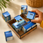 Cube Block Transport 6 Sides with 6 Animal 2+ Years