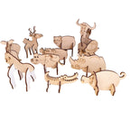 3D DIY Animals Puzzles 4+ Years - Mini Leaves