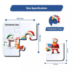 Indian Festivals 4 Pieces Wooden Puzzles (2 - 4 Years) - Mini Leaves