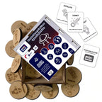 Space Exploration Memory Card Game 8 Pairs 2+ Years - Mini Leaves