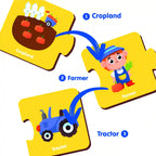 Profession 3 piece matching puzzle Series 1 - Mini Leaves