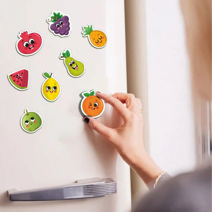 Fridge Magnetic Fruits Set of 11 2+ Years - Mini Leaves