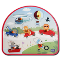 Vehicles On the Go Wooden Pegged Puzzle - Mini Leaves
