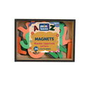 26 Wooden Capital Alphabet Magnets in a Box 3+ Years - Mini Leaves