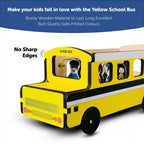 School Bus Adventure Wooden Play Set 3+ Years - Mini Leaves
