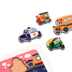 Transport Vehicles Educational Puzzle - Mini Leaves