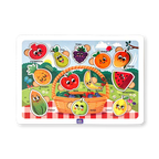 Funfruit Basket Shape Puzzle 2+ Years - Mini Leaves