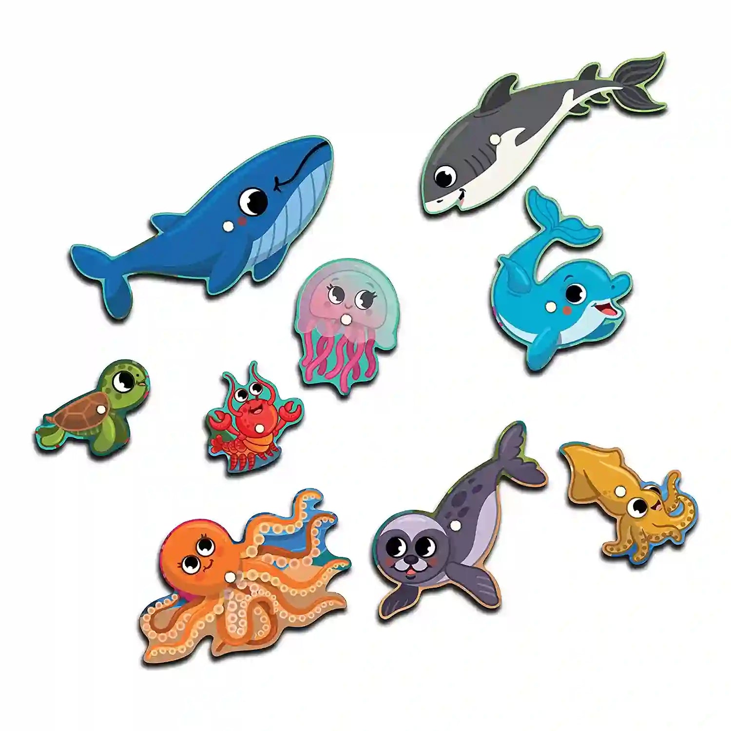 2 in 1 wooden fishing game 3+ Years - Mini Leaves