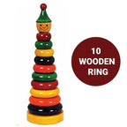 Rainbow Stacking Tower 1+ Years - Mini Leaves