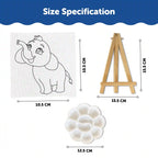 Canvas Craft Art Paint Kit for Beginner 6+ Years