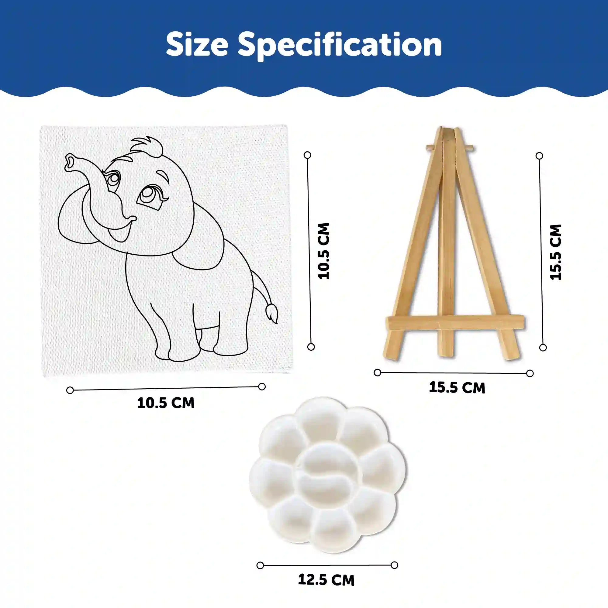 Canvas Craft Art Paint Kit for Beginner 6+ Years