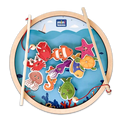 Fishing Game with magnetic poles round 3+ Years - Mini Leaves