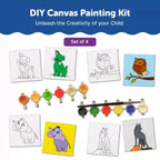 Canvas Craft Art Paint Kit for Beginner 6+ Years