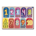 Lets count 1 to 10 Wooden Puzzle 2+ Years - Mini Leaves