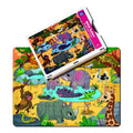 Wild Safari Floor Puzzles 24 Pieces 2+ Years - Mini Leaves
