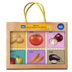 Vegetables 2 Pieces Puzzle 2+ Years - Mini Leaves
