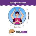 Mandala Tea Coasters Art and Craft Kit 6+ Years- Beginner