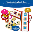 Alphabets Shapes Lacing Activity for kids  3+ Years