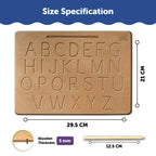 Capital Alphabet Tracing Board 3+ Years - Mini Leaves